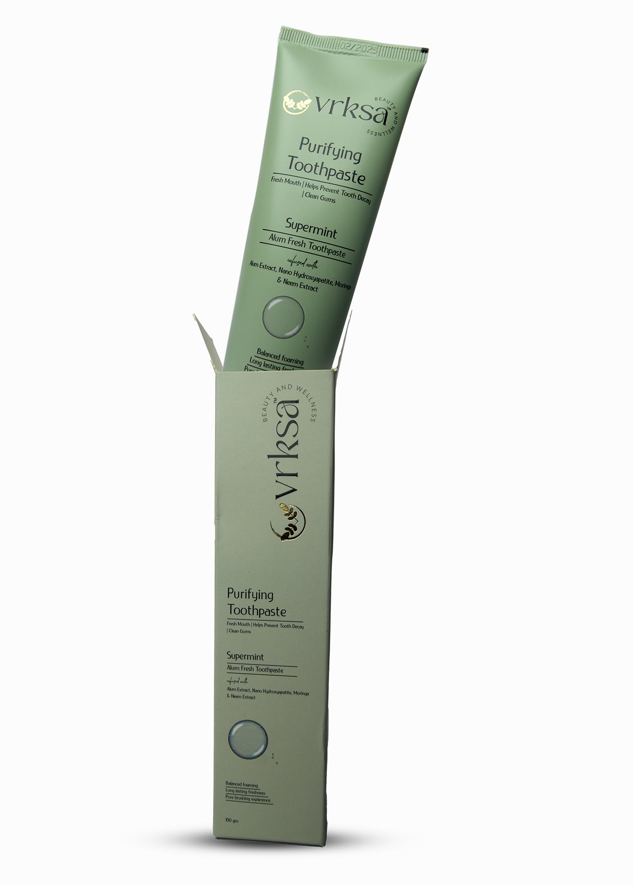 Supermint Alum Fresh Toothpaste