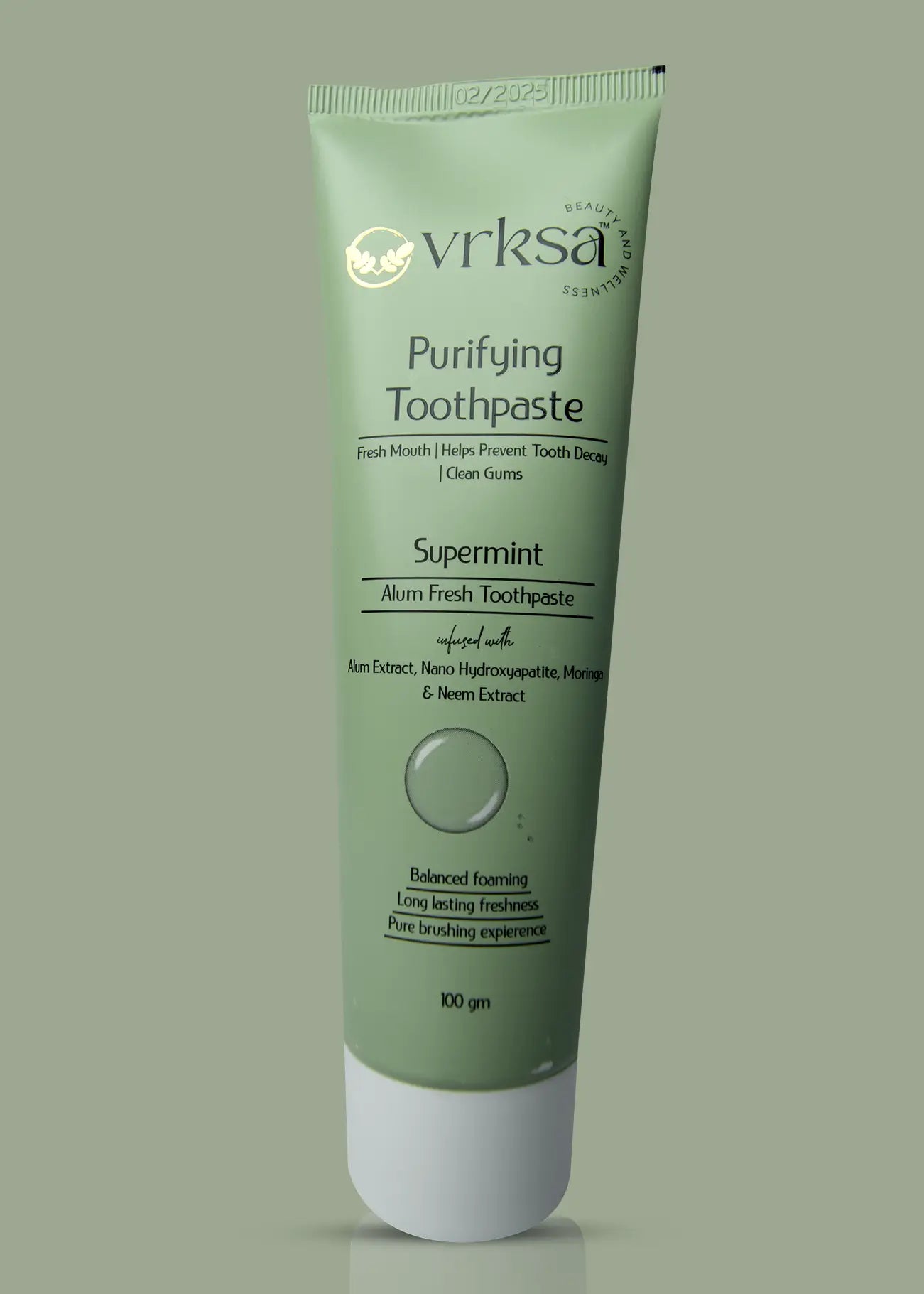 Supermint Alum Fresh Toothpaste