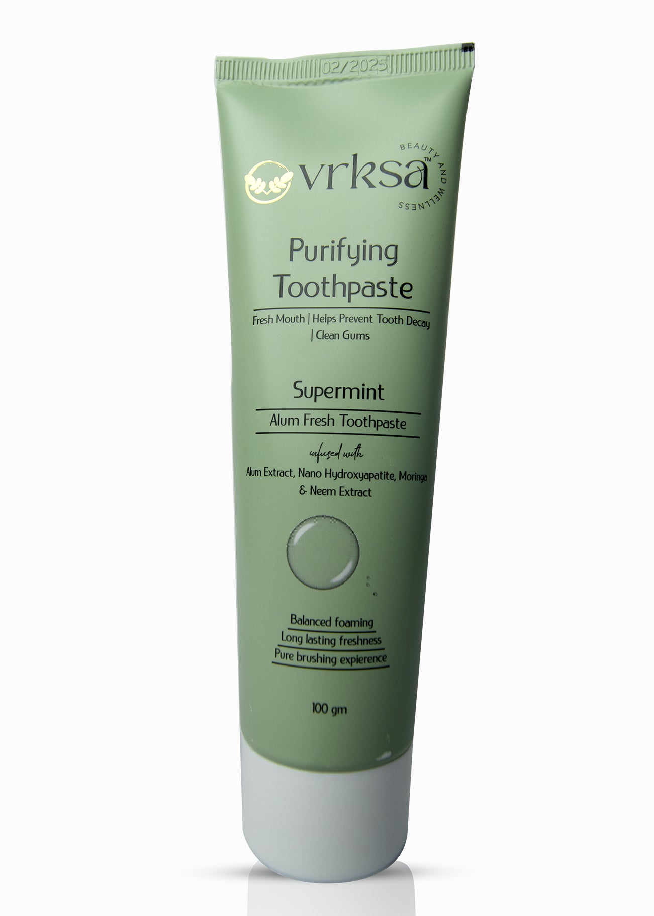 Supermint Alum Fresh Toothpaste