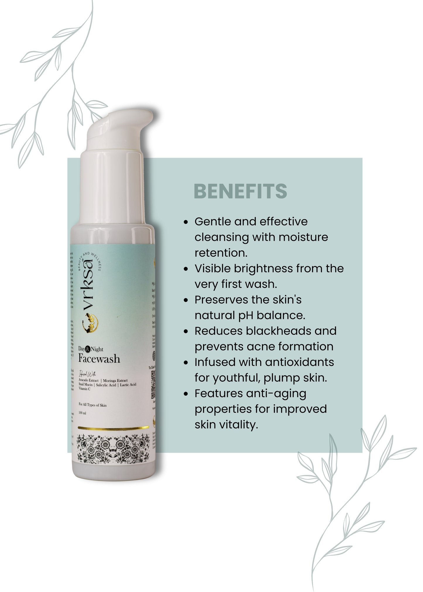 VRKSA Day & Night Face Wash