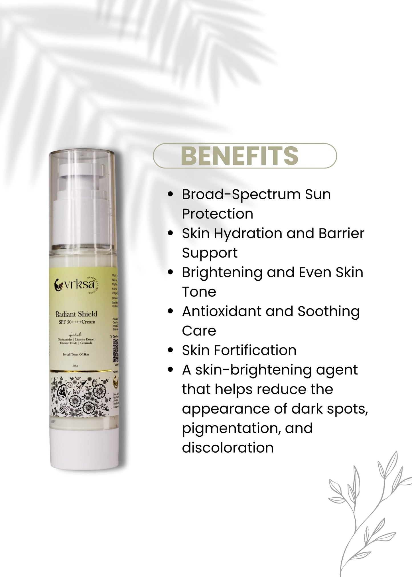 Radiant Shield SPF 50++++ Cream